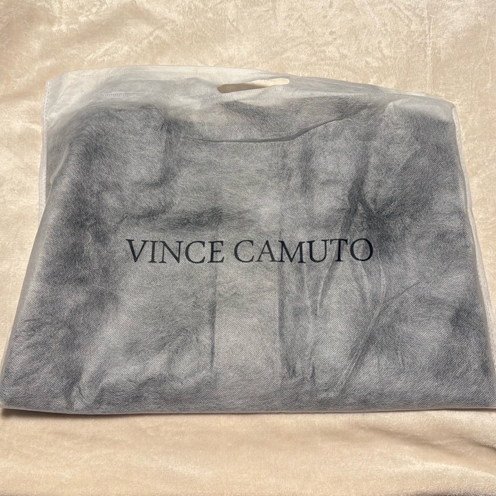 Brand New Leather Black Vince Camuto Tote